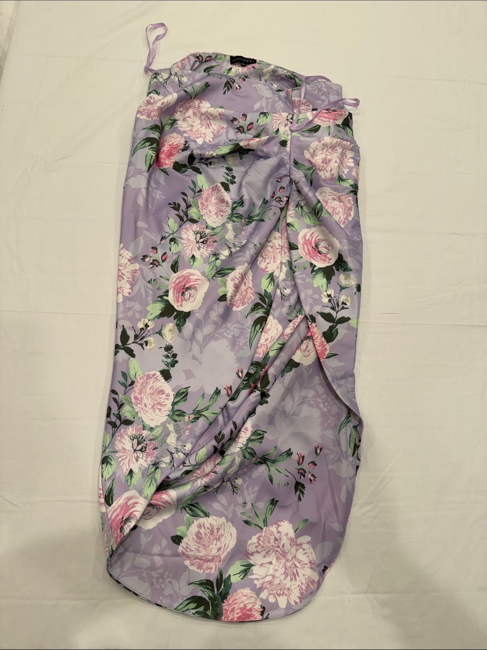 JLUXLABEL Lavender Floral Longline Bustier - Picture 8 of 8